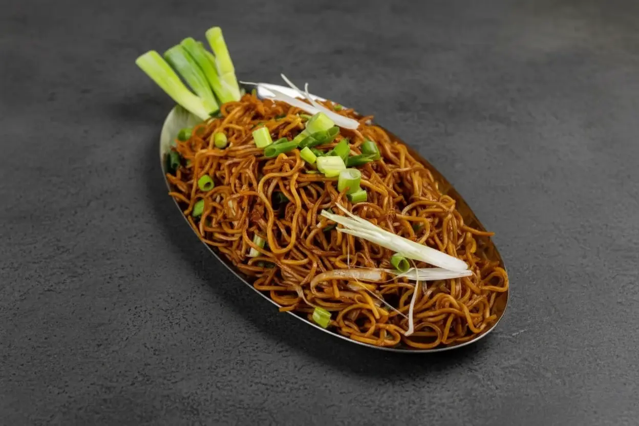 Veg Hakka Noodles at Chinese Hakka & Biryani Box by Madhuban Edmonton